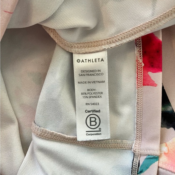 Athleta | Shanti Floral Racerback Tank Top - Picture 7 of 10